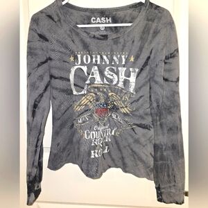Johnny Cash T-Shirt, Country Tee, Johnny Cash Women's Tshirt. CASH
